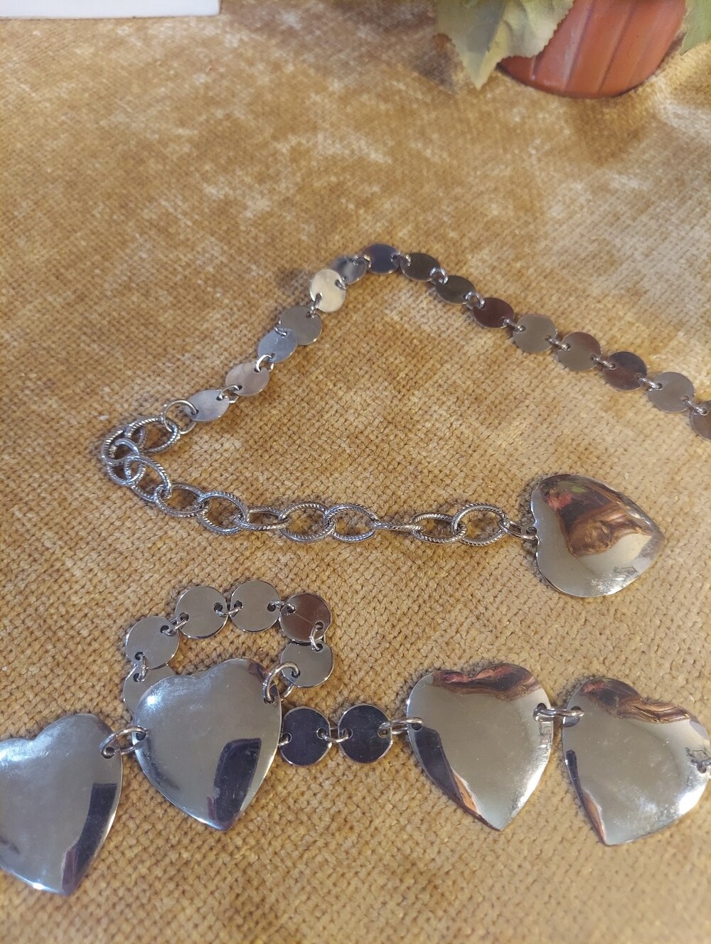 Metal Heart Design Belt - Picture 3 of 5